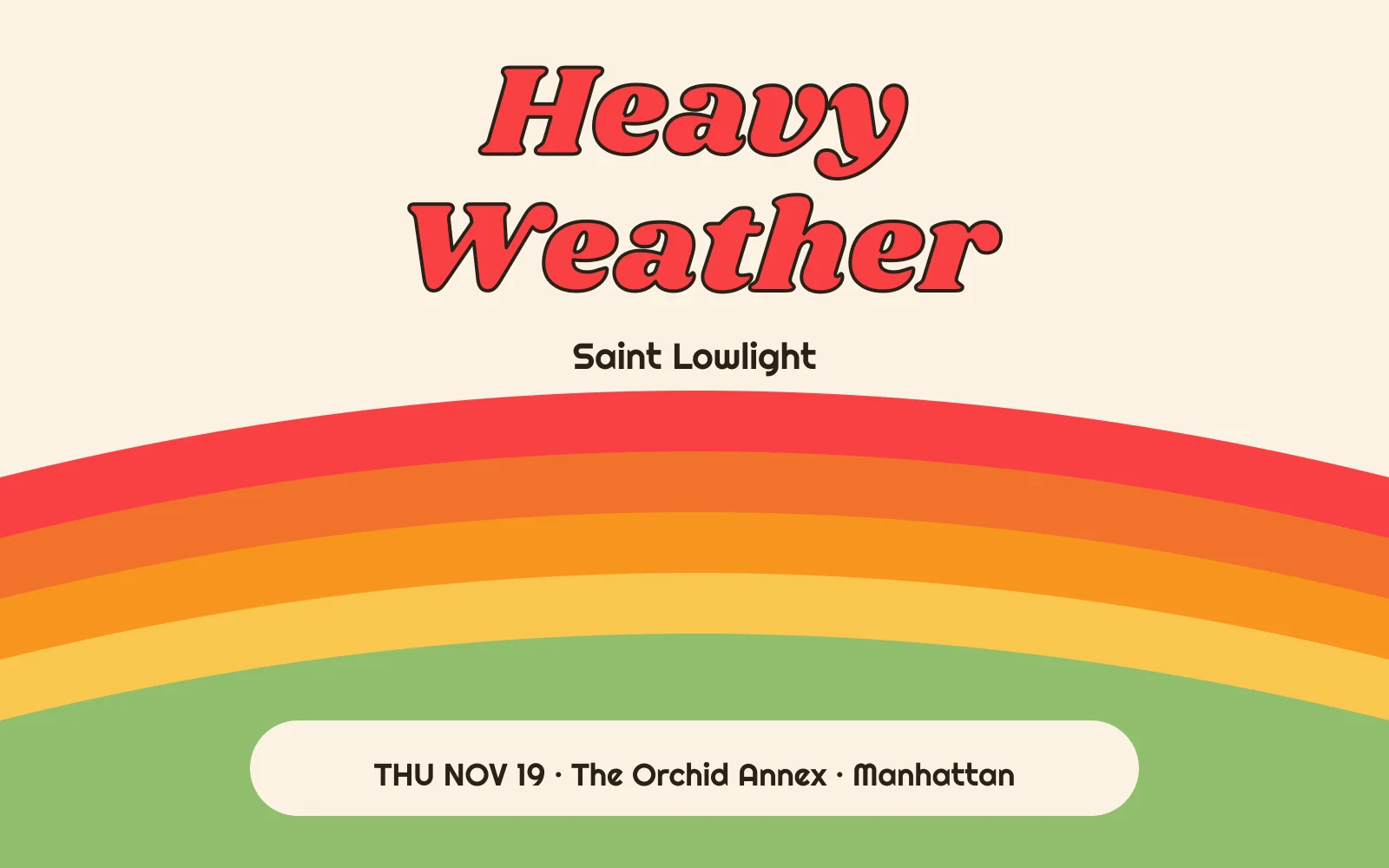 Poster for Heavy Weather